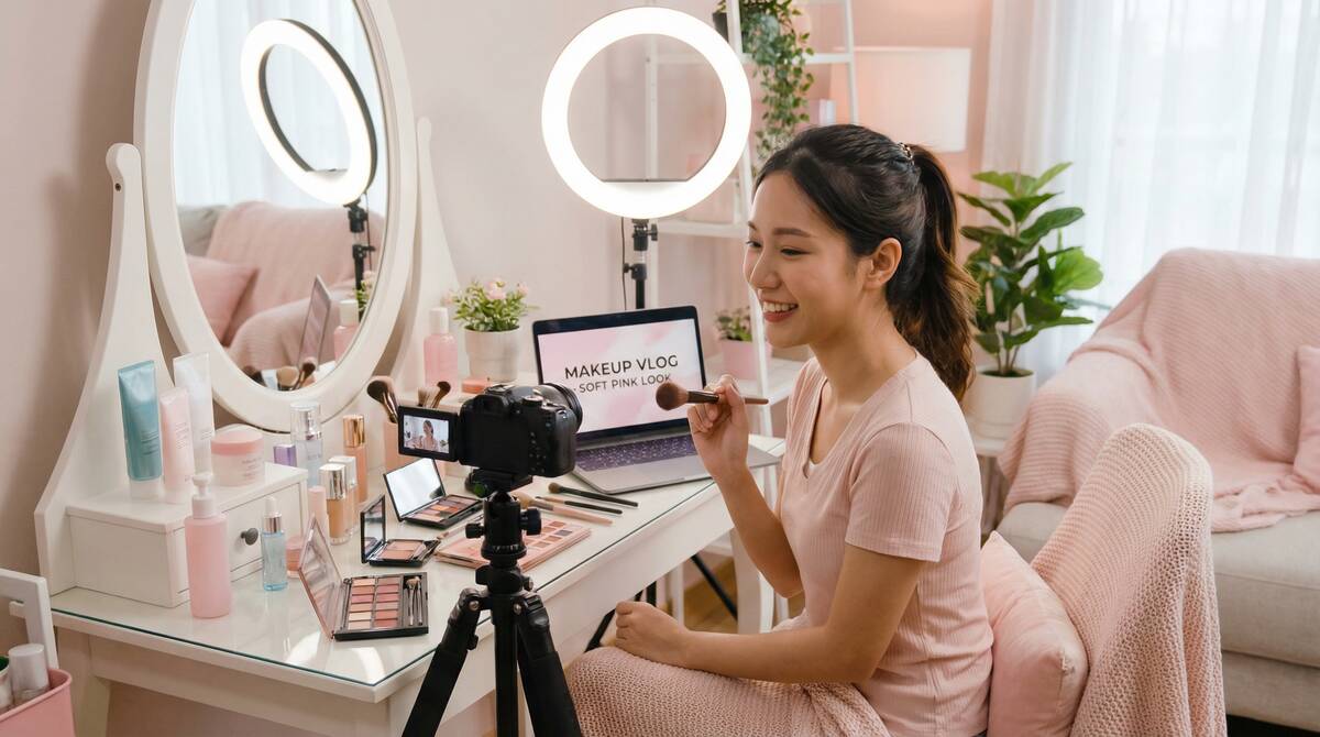 黑丝美妆教程视频